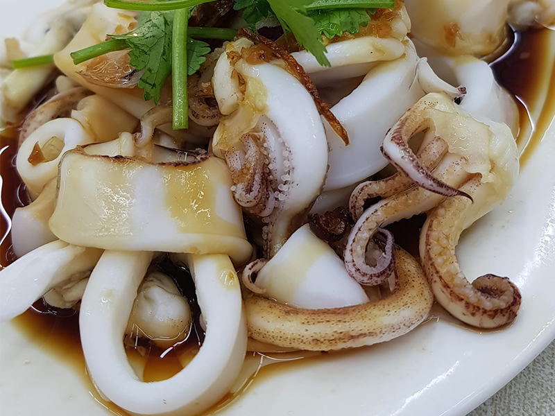 Boiled Squid